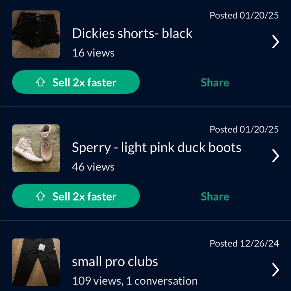 CHECK OUT MY OFFER UP LISTINGS